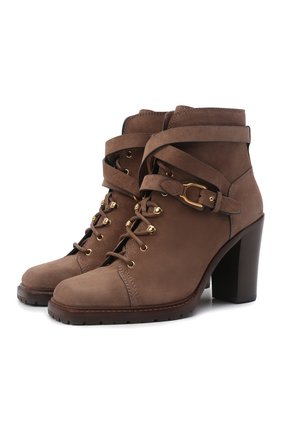 Женские замшевые ботильоны evarista RALPH LAUREN коричневого цвета по цене 99500 руб., арт. 800857450 | Фото 1 Женские замшевые ботильоны evarista RALPH LAUREN коричневого цвета, арт. 800857450 | Фото 1 (Материал внутренний: Натуральная кожа; Подошва: Платформа; Каблук высота: Высокий; Каблук тип: Устойчивый)
