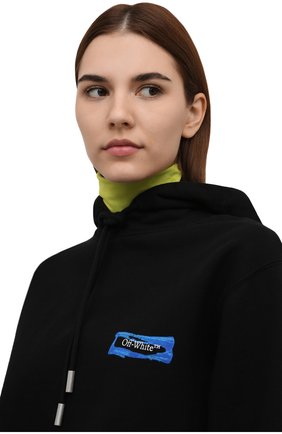 Женский шарф-снуд RAF SIMONS салатового цвета по цене 12300 руб., арт. 212-944-19016 | Фото 2 Женский шарф-снуд RAF SIMONS салатового цвета, арт. 212-944-19016 | Фото 2 (Материал: Синтетический материал, Текстиль)