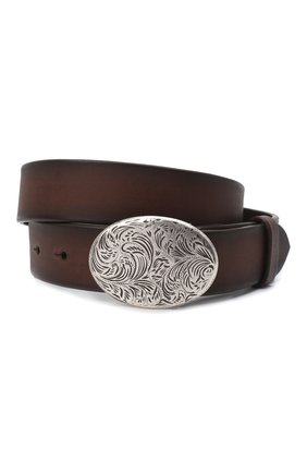Женский кожаный ремень RALPH LAUREN темно-коричневого цвета по цене 54050 руб., арт. 408858212 | Фото 1 Женский кожаный ремень RALPH LAUREN темно-коричневого цвета, арт. 408858212 | Фото 1