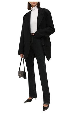 Женская водолазка JIL SANDER белого цвета по цене 18800 руб., арт. JSWT705047-WT477108 | Фото 2 Женская водолазка JIL SANDER белого цвета, арт. JSWT705047-WT477108 | Фото 2 (Материал внешний: Синтетический материал; Стили: Минимализм; Женское Кросс-КТ: Водолазка-одежда; Рукава: Длинные; Длина (для топов): Стандартные)