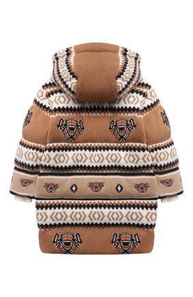 Детского шерстяное пальто BURBERRY бежевого цвета по цене 121000 руб., арт. 8045212 | Фото 2 Детского шерстяное пальто BURBERRY бежевого цвета, арт. 8045212 | Фото 2 (Материал внешний: Шерсть; Рукава: Длинные; Материал подклада: Синтетический материал; Материал утеплителя: Пух и перо; Ростовка одежда: 10 - 11 лет | 140 - 146см, 4 года | 104 см, 6 лет | 116 см, 8 лет | 128 см)