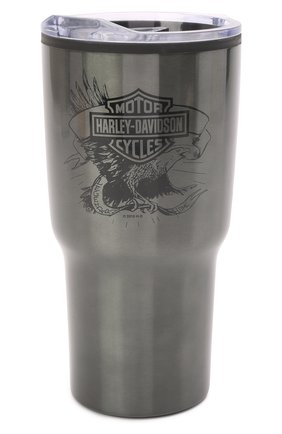 Кружка-термос HARLEY-DAVIDSON темно-серого цвета по цене 8040 руб., арт. 3SSHB4906 | Фото 1 Кружка-термос HARLEY-DAVIDSON темно-серого цвета, арт. 3SSHB4906 | Фото 1