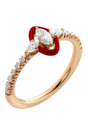 Женские кольцо CASATO бесцветного цвета, арт. MX1397BT-P-RB94 | Фото 1 (Драгоценные камни: Бриллианты; Материал сплава: Розовое золото)
