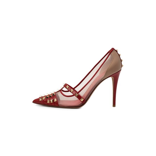 фото Кожаные туфли rockstud alcove valentino