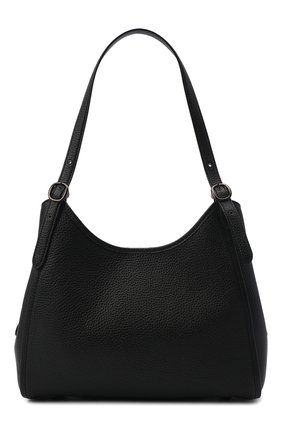 Женская сумка lori COACH черного цвета, арт. C4824 | Фото 1 (Размер: medium; Материал: Натуральная кожа; Сумки-технические: Сумки top-handle)