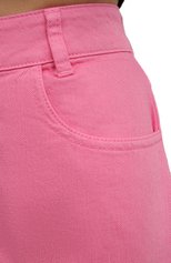 Женские джинсы RAF SIMONS светло-розового цвета, арт. 212-W316-10032 | Фото 5 (Длина (брюки, джинсы): Удлиненные; Силуэт Ж (брюки и джинсы): Широкие; Кросс-КТ: Деним; Стили: Гранж; Материал внешний: Хлопок)