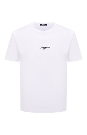Мужская хлопковая футболка MSFTSREP белого цвета по цене 5805 руб., арт. 31MSFM02/218780 | Фото 1 Мужская хлопковая футболка MSFTSREP белого цвета, арт. 31MSFM02/218780 | Фото 1 (Материал внешний: Хлопок; Рукава: Короткие; Принт: С принтом; Стили: Гранж; Длина (для топов): Стандартные)