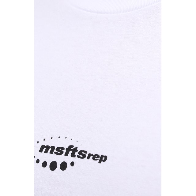 фото Хлопковая футболка msftsrep