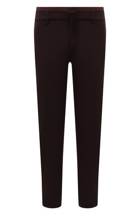 Мужские шерстяные брюки ZILLI SPORT бордового цвета, арт. M0W-40-38W-F6415/0001 | Фото 1 (Материал подклада: Вискоза; Длина (брюки, джинсы): Стандартные; Материал внешний: Шерсть; Случай: Повседневный; Стили: Кэжуэл)