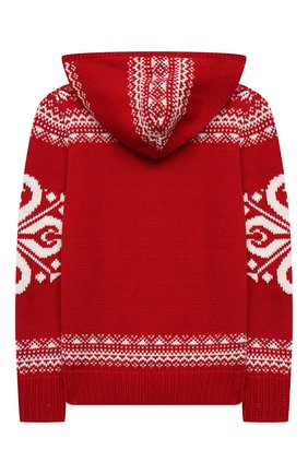 Детский хлопковый пуловер POLO RALPH LAUREN красного цвета по цене 18050 руб., арт. 313853153 | Фото 2 Детский хлопковый пуловер POLO RALPH LAUREN красного цвета, арт. 313853153 | Фото 2 (Материал внешний: Хлопок; Рукава: Длинные)