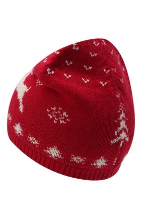 Детского хлопковая шапка POLO RALPH LAUREN красного цвета по цене 6265 руб., арт. 312855013 | Фото 2 Детского хлопковая шапка POLO RALPH LAUREN красного цвета, арт. 312855013 | Фото 2 (Материал: Хлопок, Текстиль)