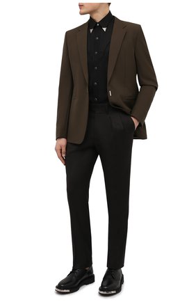 Мужская рубашка RALPH LAUREN черного цвета по цене 144500 руб., арт. 790857248 | Фото 2 Мужская рубашка RALPH LAUREN черного цвета, арт. 790857248 | Фото 2 (Рукава: Длинные; Материал внешний: Лиоцелл, Растительное волокно; Длина (для топов): Стандартные; Воротник: Кент; Случай: Повседневный; Манжеты: На кнопках; Принт: Однотонные; Стили: Кэжуэл)