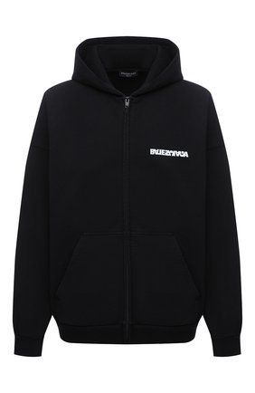 Мужской хлопковая толстовка BALENCIAGA черного цвета по цене 78500 руб., арт. 674719/TLVB4 | Фото 1 Мужской хлопковая толстовка BALENCIAGA черного цвета, арт. 674719/TLVB4 | Фото 1 (Рукава: Длинные; Материал внешний: Хлопок; Длина (для топов): Стандартные; Мужское Кросс-КТ: Толстовка-одежда; Стили: Спорт-шик)