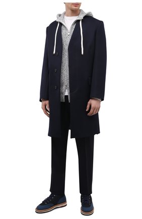 Мужские кожаные ботинки ANDREA VENTURA FIRENZE синего цвета по цене 43600 руб., арт. 616 ZERMAT BV/CASHMERE/NABUK+G0MMAT0/616-SNEAKER | Фото 2 Мужские кожаные ботинки ANDREA VENTURA FIRENZE синего цвета, арт. 616 ZERMAT BV/CASHMERE/NABUK+G0MMAT0/616-SNEAKER | Фото 2 (Материал внутренний: Текстиль, Натуральная кожа; Подошва: Плоская; Мужское Кросс-КТ: Хайкеры-обувь, Ботинки-обувь; Материал внешний: Кожа)