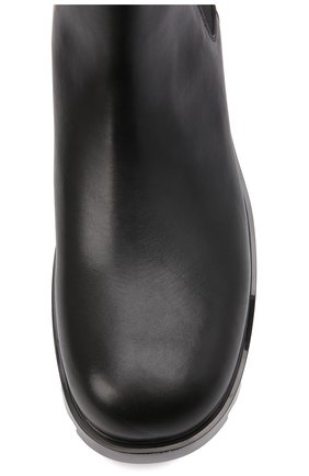 Мужские кожаные челси strut BOTTEGA VENETA черного цвета, арт. 679488/V1A00 | Фото 6 (Материал внешний: Кожа; Материал внутренний: Натуральная кожа; Региональные ограничения белый список (Axapta Mercury): RU; Материал утеплителя: Без утеплителя; Подошва: Плоская; Мужское Кросс-КТ: Сапоги-обувь, Челси-обувь; Длина стельки: 27,7, 26; высота каблука: 3,7; ширина носка стельки: 9,5; толщина подошвы: 2,3)