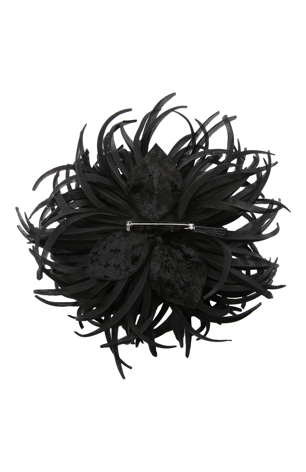 Женская брошь FLOWER ME черного цвета, арт. ASTR-NS003010L | Фото 3 (Материал: Текстиль)