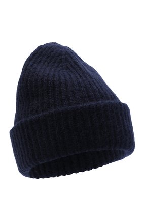 Женская шапка adalyn BALMUIR темно-синего цвета, арт. 125800618 | Фото 1 (Материал: Текстиль, Синтетический материал, Шерсть)