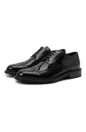 Женская кожаные туфли SAINT LAURENT черного цвета по цене 65050 руб., арт. 669325/1TV00 | Фото 1 Женская кожаные туфли SAINT LAURENT черного цвета, арт. 669325/1TV00 | Фото 1 (Материал внутренний: Натуральная кожа; Подошва: Плоская; Каблук высота: Низкий; Каблук тип: Устойчивый; Материал внешний: Кожа)