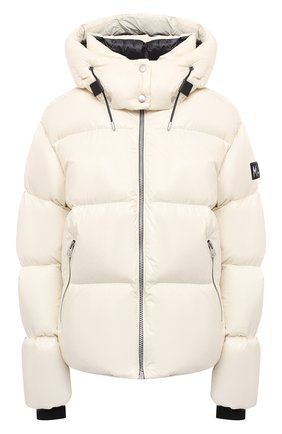 Женская пуховая куртка MACKAGE молочного цвета по цене 69950 руб., арт. EVIE | Фото 1 Женская пуховая куртка MACKAGE молочного цвета, арт. EVIE | Фото 1 (Материал внешний: Синтетический материал; Материал утеплителя: Пух и перо; Материал подклада: Синтетический материал; Стили: Спорт-шик; Кросс-КТ: Куртка; Женское Кросс-КТ: Пуховик-куртка; Рукава: Длинные; Длина (верхняя одежда): Короткие)