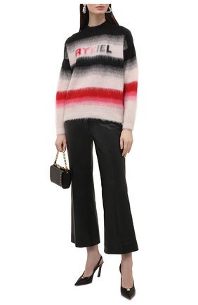 Женский свитер SONIA RYKIEL разноцветного цвета по цене 45450 руб., арт. 121HC053-AA | Фото 2 Женский свитер SONIA RYKIEL разноцветного цвета, арт. 121HC053-AA | Фото 2 (Рукава: Длинные; Материал внешний: Синтетический материал, Шерсть; Длина (для топов): Стандартные; Стили: Кэжуэл; Женское Кросс-КТ: Свитер-одежда)