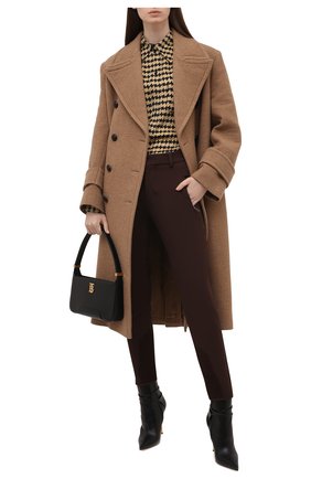 Женские брюки RALPH LAUREN темно-коричневого цвета по цене 98900 руб., арт. 290836347 | Фото 2 Женские брюки RALPH LAUREN темно-коричневого цвета, арт. 290836347 | Фото 2 (Материал внешний: Синтетический материал; Стили: Гламурный; Женское Кросс-КТ: Брюки-одежда; Силуэт Ж (брюки и джинсы): Узкие; Длина (брюки, джинсы): Укороченные, Стандартные)
