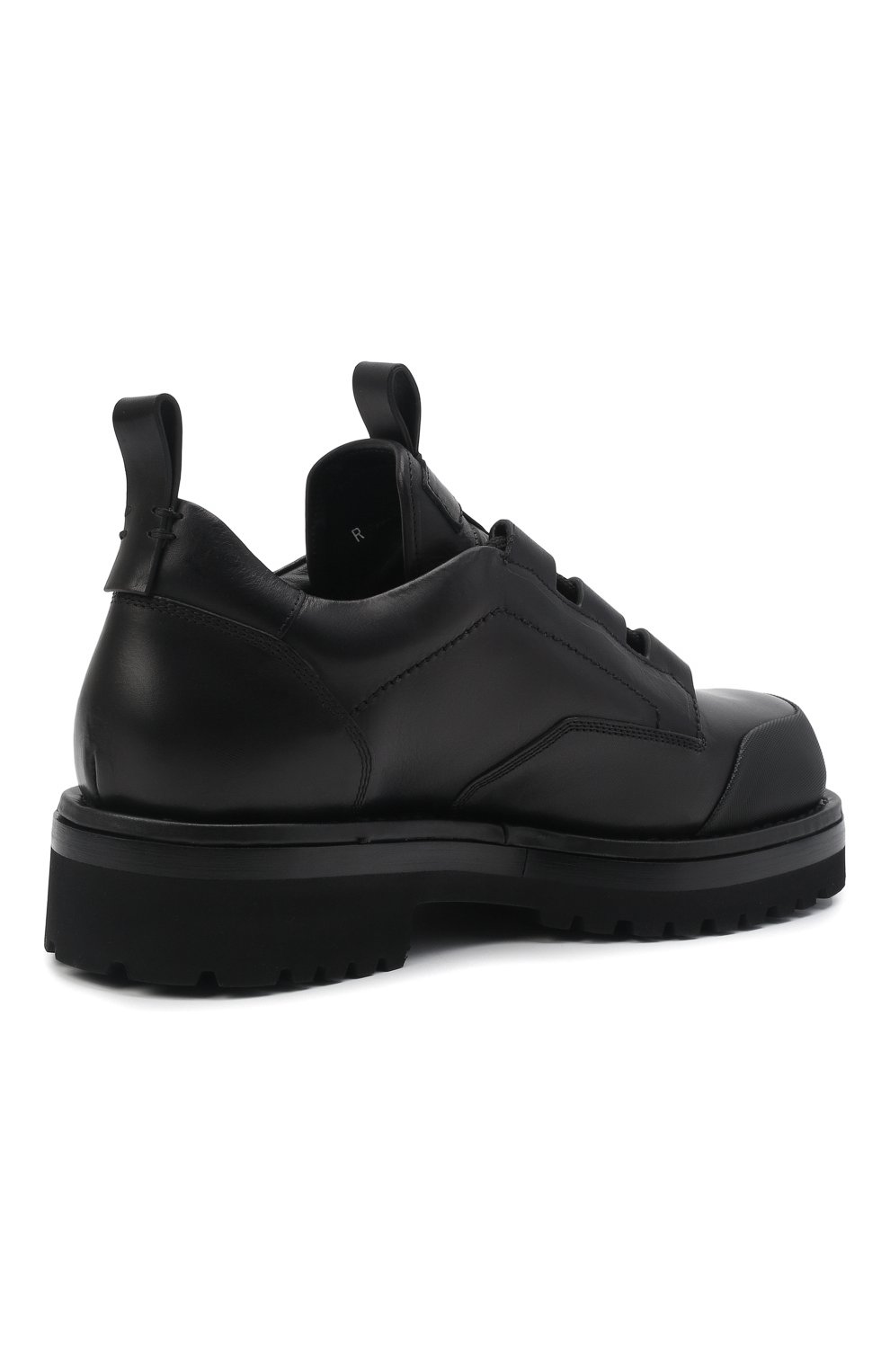 Мужские кожаные ботинки RARE черного цвета, арт. RU0044/MISTRAL/TUCS0N | Фото 5 (Материал внешний: Кожа; Мужское Кросс-КТ: Ботинки-обувь; Материал внутренний: Натуральная кожа; Региональные ограничения белый список (Axapta Mercury): RU; Материал утеплителя: Без утеплителя; Подошва: Массивная)