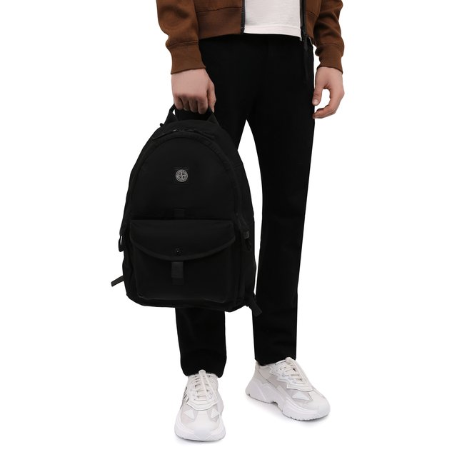 Текстильный рюкзак Stone Island 751591174, цвет чёрный, размер NS - фото 2