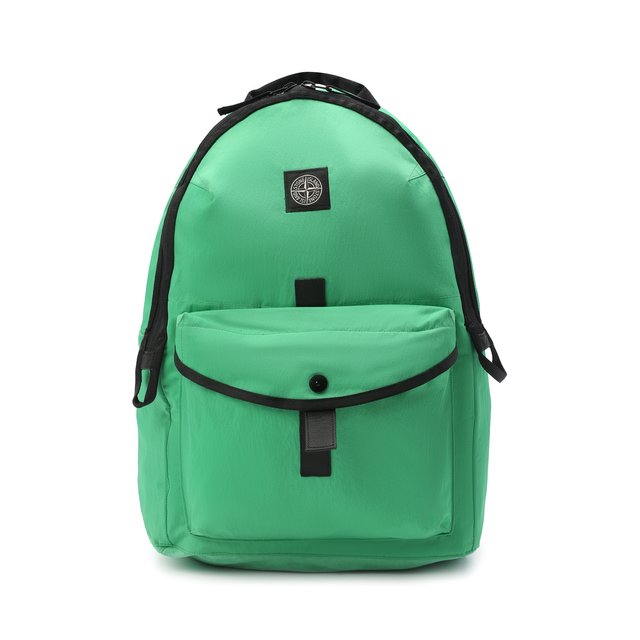 Текстильный рюкзак Stone Island 751591174, цвет зелёный, размер NS