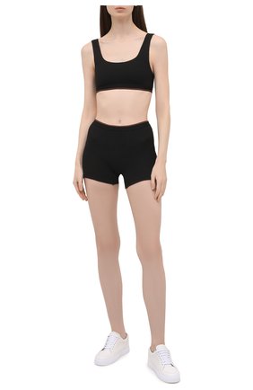 Женский бра-топ HERON PRESTON FOR CALVIN KLEIN черного цвета по цене 5875 руб., арт. 40169WBE | Фото 2 Женский бра-топ HERON PRESTON FOR CALVIN KLEIN черного цвета, арт. 40169WBE | Фото 2 (Материал внешний: Хлопок, Синтетический материал; Стили: Спорт-шик)
