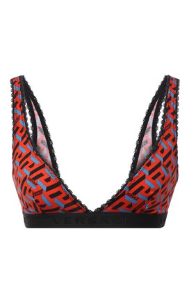 Женский бюстгальтер с мягкой чашкой VERSACE красного цвета по цене 12850 руб., арт. 1002594/1A01879 | Фото 1 Женский бюстгальтер с мягкой чашкой VERSACE красного цвета, арт. 1002594/1A01879 | Фото 1 (Материал внешний: Хлопок; Женское Кросс-КТ: Бюстгальтеры)