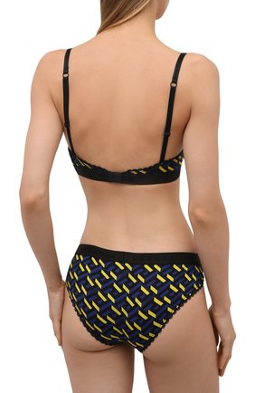 Женский бюстгальтер с мягкой чашкой VERSACE синего цвета по цене 12850 руб., арт. 1002593/1A01879 | Фото 3 Женский бюстгальтер с мягкой чашкой VERSACE синего цвета, арт. 1002593/1A01879 | Фото 3 (Материал внешний: Хлопок; Женское Кросс-КТ: Бюстгальтеры)