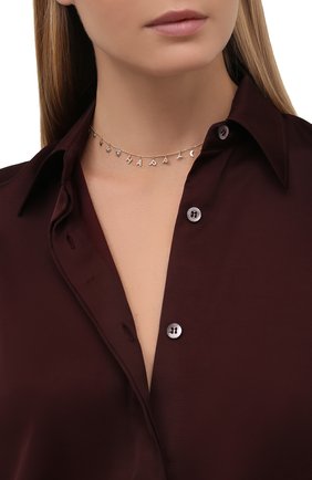 Женское колье happy J-POINT золотого цвета по цене 93000 руб., арт. ИПГ857.81.051021.3Y | Фото 2 Женское колье happy J-POINT золотого цвета, арт. ИПГ857.81.051021.3Y | Фото 2 (Материал: Золото)