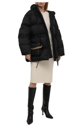 Женская пуховая куртка ACNE STUDIOS черного цвета по цене 94450 руб., арт. A90286 | Фото 2 Женская пуховая куртка ACNE STUDIOS черного цвета, арт. A90286 | Фото 2 (Материал подклада: Синтетический материал; Материал утеплителя: Пух и перо; Материал внешний: Синтетический материал; Длина (верхняя одежда): До середины бедра; Рукава: Длинные; Стили: Спорт-шик; Женское Кросс-КТ: Пуховик-куртка)