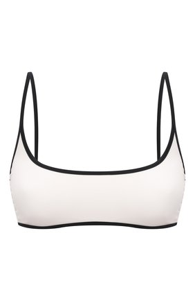 Женский бра-топ STELLA MCCARTNEY черно-белого цвета по цене 11550 руб., арт. S7BZ71430 | Фото 1 Женский бра-топ STELLA MCCARTNEY черно-белого цвета, арт. S7BZ71430 | Фото 1 (Материал внешний: Синтетический материал; Женское Кросс-КТ: Раздельные купальники)