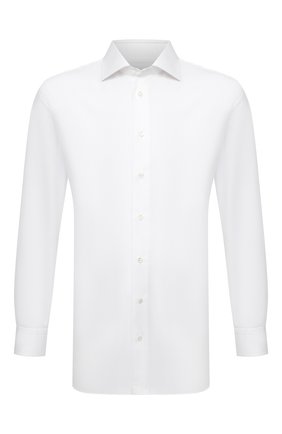 Мужская хлопковая сорочка BRIONI белого цвета по цене 49900 руб., арт. RCB10L/P7003 | Фото 1 Мужская хлопковая сорочка BRIONI белого цвета, арт. RCB10L/P7003 | Фото 1 (Длина (для топов): Стандартные; Рукава: Длинные; Материал внешний: Хлопок; Воротник: Акула; Случай: Формальный; Манжеты: На пуговицах; Рубашки М: Regular Fit; Принт: Однотонные; Стили: Классический)