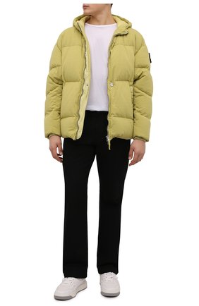 Мужская пуховая куртка STONE ISLAND SHADOW PROJECT желтого цвета по цене 109500 руб., арт. 751940103 | Фото 2 Мужская пуховая куртка STONE ISLAND SHADOW PROJECT желтого цвета, арт. 751940103 | Фото 2 (Материал внешний: Синтетический материал; Рукава: Длинные; Материал подклада: Синтетический материал; Длина (верхняя одежда): Короткие; Материал утеплителя: Пух и перо; Мужское Кросс-КТ: пуховик-короткий; Кросс-КТ: Куртка; Стили: Спорт-шик)