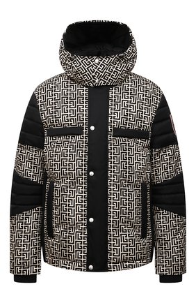 Мужская пуховая куртка balmain x rossignol BALMAIN черно-белого цвета по цене 344500 руб., арт. WH2TG080/I705 | Фото 1 Мужская пуховая куртка balmain x rossignol BALMAIN черно-белого цвета, арт. WH2TG080/I705 | Фото 1 (Материал утеплителя: Пух и перо; Материал внешний: Синтетический материал; Материал подклада: Синтетический материал; Мужское Кросс-КТ: пуховик-короткий; Кросс-КТ: Куртка, другое; Длина (верхняя одежда): Короткие; Стили: Спорт-шик; Рукава: Длинные)