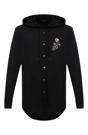 Мужская шерстяная рубашка RALPH LAUREN черного цвета по цене 77600 руб., арт. 790860050 | Фото 1 Мужская шерстяная рубашка RALPH LAUREN черного цвета, арт. 790860050 | Фото 1 (Длина (для топов): Стандартные; Материал внешний: Шерсть; Рукава: Длинные; Случай: Повседневный; Манжеты: На пуговицах; Воротник: С капюшоном; Принт: С принтом; Стили: Кэжуэл)