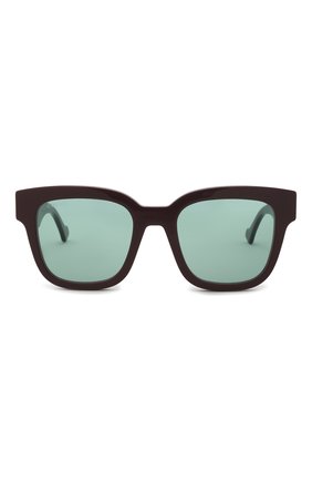 Женские солнцезащитные очки GUCCI бордового цвета по цене 29350 руб., арт. GG0998S 004 | Фото 3 Женские солнцезащитные очки GUCCI бордового цвета, арт. GG0998S 004 | Фото 3 (Тип очков: С/з; Очки форма: Квадратные; Оптика Гендер: оптика-женское)