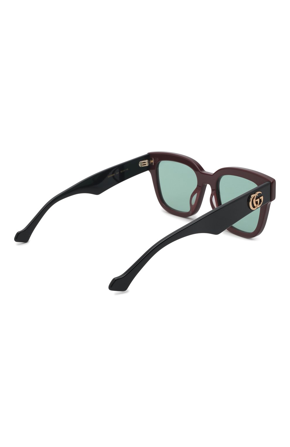 Женские солнцезащитные очки GUCCI бордового цвета, арт. GG0998S 004 | Фото 4 (Тип очков: С/з; Очки форма: Квадратные; Оптика Гендер: оптика-женское)