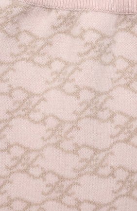 Детские шерстяные брюки FENDI светло-розового цвета по цене 26350 руб., арт. BFG051/AG2P/12M-24M | Фото 3 Детские шерстяные брюки FENDI светло-розового цвета, арт. BFG051/AG2P/12M-24M | Фото 3 (Материал внешний: Шерсть)