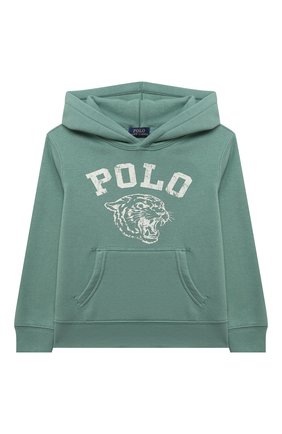 Детский хлопковое худи POLO RALPH LAUREN зеленого цвета по цене 7700 руб., арт. 322850998 | Фото 1 Детский хлопковое худи POLO RALPH LAUREN зеленого цвета, арт. 322850998 | Фото 1 (Рукава: Длинные; Материал внешний: Хлопок, Синтетический материал; Мальчики Кросс-КТ: Толстовка-одежда)