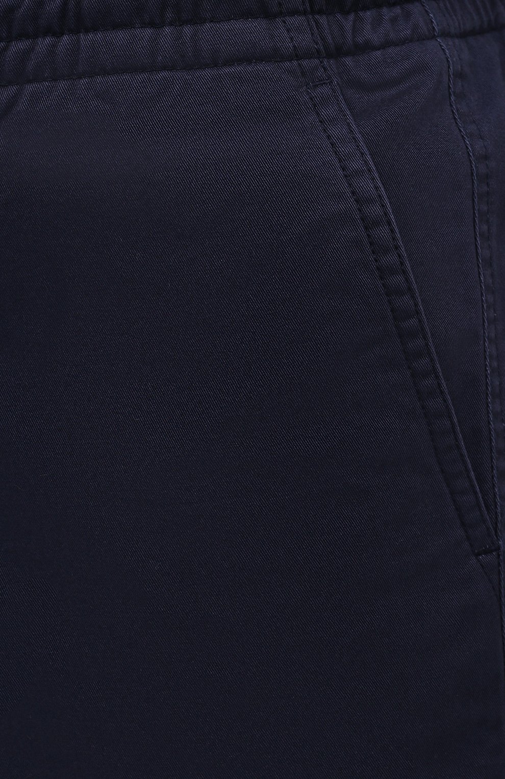 Мужские хлопковые брюки POLO RALPH LAUREN темно-синего цвета, арт. 710740566 | Фото 5 (Силуэт М (брюки): Чиносы; Длина (брюки, джинсы): Стандартные; Случай: Повседневный; Материал внешний: Хлопок; Стили: Кэжуэл)