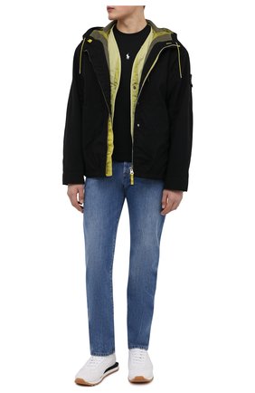 Мужская утепленная куртка STONE ISLAND SHADOW PROJECT черного цвета, арт. 751940501 | Фото 2 (Рукава: Длинные; Длина (верхняя одежда): Короткие; Материал внешний: Синтетический материал; Материал подклада: Синтетический материал; Кросс-КТ: Куртка; Мужское Кросс-КТ: утепленные куртки; Стили: Спорт-шик)