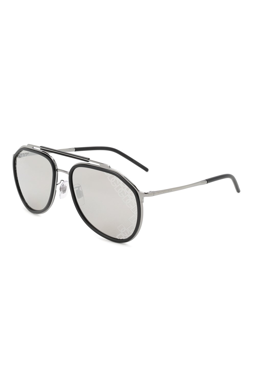 Женские солнцезащитные очки DOLCE & GABBANA серебряного цвета, арт. 2277-04/6G | Фото 1 (Тип очков: С/з; Очки форма: Авиаторы; Оптика Гендер: оптика-унисекс)