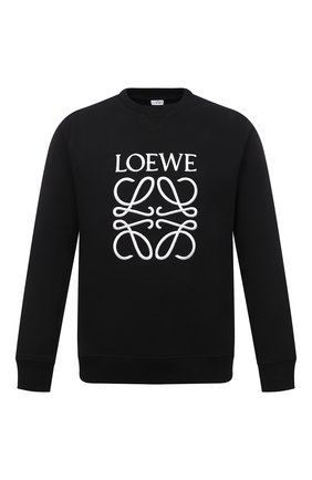 Мужской хлопковый свитшот LOEWE черного цвета по цене 65300 руб., арт. H6109900CR | Фото 1 Мужской хлопковый свитшот LOEWE черного цвета, арт. H6109900CR | Фото 1 (Материал внешний: Хлопок; Рукава: Длинные; Длина (для топов): Стандартные; Мужское Кросс-КТ: свитшот-одежда; Стили: Кэжуэл; Принт: С принтом)
