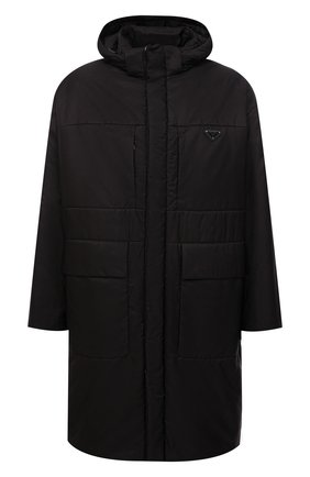 Мужская утепленная парка PRADA черного цвета по цене 210000 руб., арт. SGB788-1WQ9-F0002-212 | Фото 1 Мужская утепленная парка PRADA черного цвета, арт. SGB788-1WQ9-F0002-212 | Фото 1 (Рукава: Длинные; Длина (верхняя одежда): До колена; Материал внешний: Синтетический материал; Кросс-КТ: Куртка; Стили: Кэжуэл)