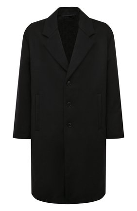 Мужской пальто из шерсти и кашемира PRADA темно-синего цвета по цене 290000 руб., арт. SGB840-1ZDS-F0008-212 | Фото 1 Мужской пальто из шерсти и кашемира PRADA темно-синего цвета, арт. SGB840-1ZDS-F0008-212 | Фото 1 (Рукава: Длинные; Длина (верхняя одежда): До колена; Материал внешний: Шерсть; Мужское Кросс-КТ: пальто-верхняя одежда; Стили: Классический)