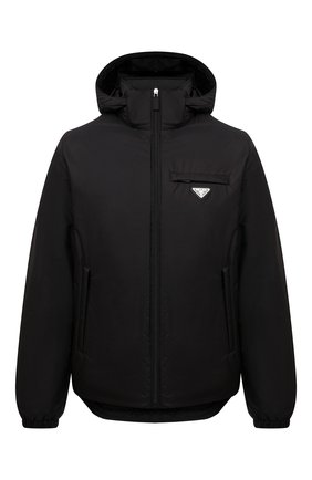 Мужская пуховая куртка PRADA черного цвета по цене 145000 руб., арт. SGN955-1WQ9-F0002-191 | Фото 1 Мужская пуховая куртка PRADA черного цвета, арт. SGN955-1WQ9-F0002-191 | Фото 1 (Длина (верхняя одежда): Короткие; Материал внешний: Синтетический материал; Рукава: Длинные; Кросс-КТ: Куртка; Стили: Кэжуэл; Мужское Кросс-КТ: пуховик-короткий)