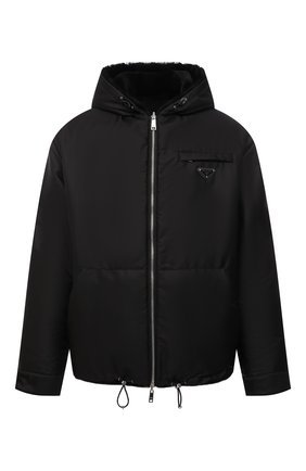 Мужская двусторонняя куртка PRADA черного цвета по цене 590000 руб., арт. UPW404-1Y7Q-F0806 | Фото 1 Мужская двусторонняя куртка PRADA черного цвета, арт. UPW404-1Y7Q-F0806 | Фото 1 (Рукава: Длинные; Длина (верхняя одежда): Короткие; Материал внешний: Натуральный мех; Стили: Кэжуэл; Мужское Кросс-КТ: утепленные куртки; Кросс-КТ: Куртка)